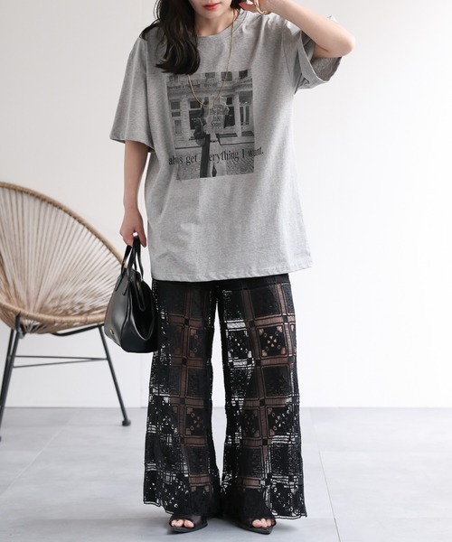 model：156cm 着用サイズ：FREE