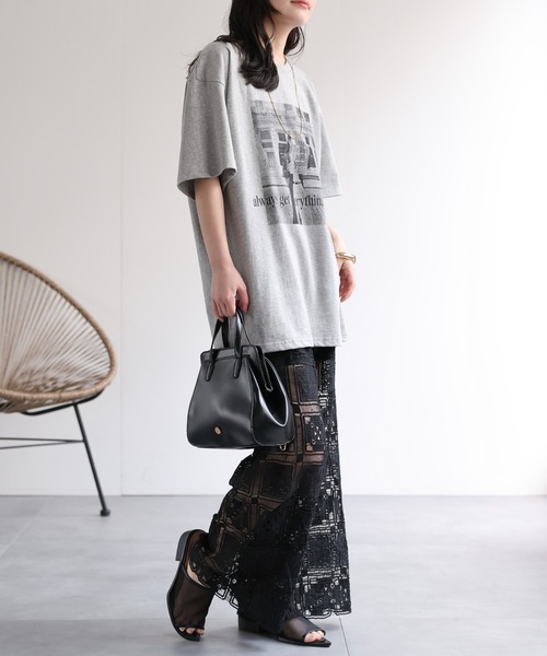 model：156cm 着用サイズ：FREE
