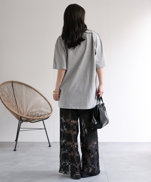model：156cm 着用サイズ：FREE