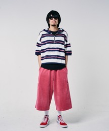 EFFECTEN（エフェクテン）の「【EFFECTEN】Pile side pocket wide short pants（その他パンツ）」