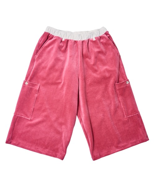 EFFECTEN(エフェクテン)の「【EFFECTEN】Pile side pocket wide short pants(その他パンツ・メンズ・ピンク/ブルー/ダークグリーン・LARGE/MEDIUM)」の12枚目の写真