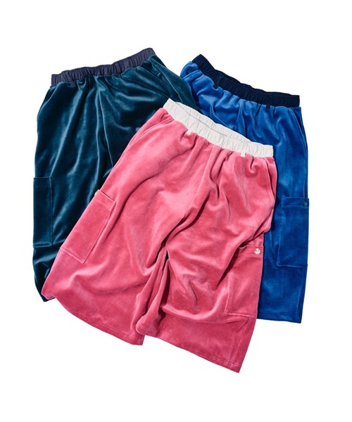 EFFECTEN(エフェクテン)の「【EFFECTEN】Pile side pocket wide short pants(その他パンツ・メンズ・ピンク/ブルー/ダークグリーン・LARGE/MEDIUM)」の17枚目の写真