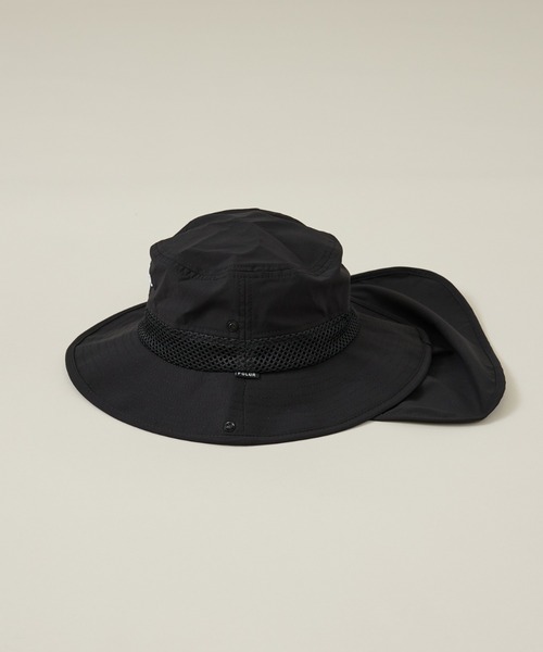 POLeR(ポーラー)の「【POLeR/ポーラー】SUNGUARD SURF HAT/サンガード付ハット(ハット・メンズ・ブラック/グレー/ベージュ・フリー)」の9枚目の写真