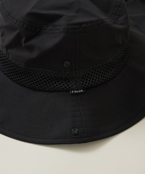 POLeR(ポーラー)の「【POLeR/ポーラー】SUNGUARD SURF HAT/サンガード付ハット(ハット・メンズ・ブラック/グレー/ベージュ・フリー)」の18枚目の写真