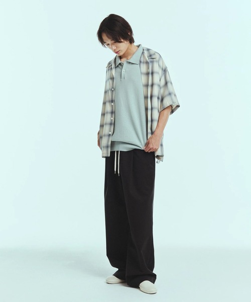 superNova.(スーパーノヴァ)の「Aloha shirt(シャツ/ブラウス・メンズ・ネイビー/イエロー・SMALL/MEDIUM)」の6枚目の写真