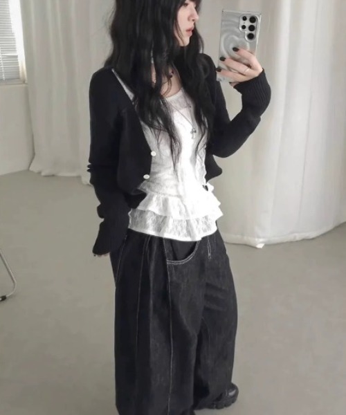 LAMPOON(ランプーン)の「ストールセットレースフリルブラウス(シャツ/ブラウス・レディース・アイボリー/ホワイト・MEDIUM/LARGE/SMALL)」の8枚目の写真