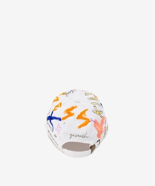ROYAL FLASH(ロイヤルフラッシュ)の「guernika/ゲルニカ/HAND PAINTED CAP(キャップ・メンズ・インディゴブルー/ベージュ/スミクロ/ホワイト/カーキ/ブラック/イエロー・FREE)」の14枚目の写真