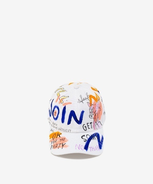 ROYAL FLASH(ロイヤルフラッシュ)の「guernika/ゲルニカ/HAND PAINTED CAP(キャップ・メンズ・インディゴブルー/ベージュ/スミクロ/ホワイト/カーキ/ブラック/イエロー・FREE)」の12枚目の写真