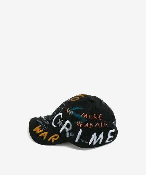 ROYAL FLASH(ロイヤルフラッシュ)の「guernika/ゲルニカ/HAND PAINTED CAP(キャップ・メンズ・インディゴブルー/ベージュ/スミクロ/ホワイト/カーキ/ブラック/イエロー・FREE)」の19枚目の写真