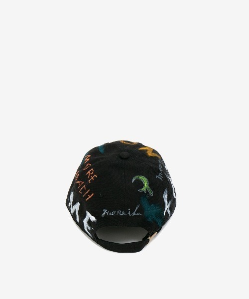 ROYAL FLASH(ロイヤルフラッシュ)の「guernika/ゲルニカ/HAND PAINTED CAP(キャップ・メンズ・インディゴブルー/ベージュ/スミクロ/ホワイト/カーキ/ブラック/イエロー・FREE)」の18枚目の写真