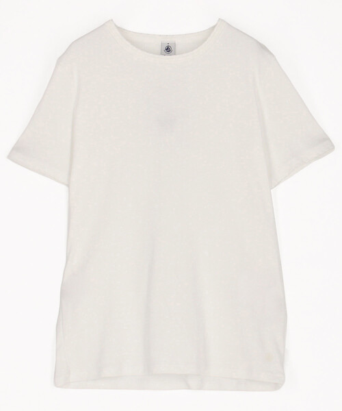FREAK'S STORE(フリークスストア)の「PETIT BATEAU/プチバトー ポワンココットクルーネック半袖Tシャツ/無地Tシャツ(Tシャツ/カットソー・レディース・オフホワイト/ピンク/ネイビー/ブラック・MEDIUM)」の19枚目の写真