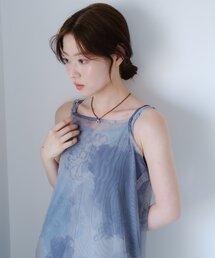 Kastane（カスタネ）の「ニュアンスシアーワンピース（ワンピース・レディース）」