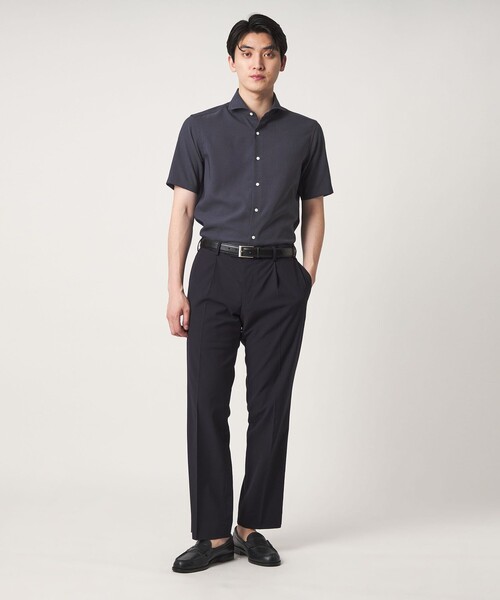 A DAY IN THE LIFE UNITED ARROWS（アデイインザライフユナイテッドアローズ）の「ハイツイスト カッタウェイカラーシャツ-吸水速乾・イージーケア-＜A DAY IN THE LIFE＞（シャツ/ブラウス・メンズ・ホワイト/ロイヤルブルー/ライトブルー・M/L/S/XL）」の5枚目の写真