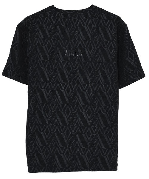 VIOLA(ヴィオラ)の「『VIOLA rumore/ヴィオラ ルモーレ』ジャガードプリントVネックTシャツ(Tシャツ/カットソー・メンズ・オフホワイト/ブラック・M/L/LL)」の17枚目の写真