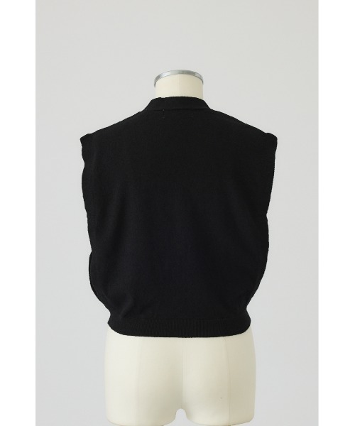 RIM.ARK(リムアーク)の「Compact knit vest(コンパクト ニット ベスト)(ベスト・レディース・ブラウン/グレー/ブラック・FREE)」の11枚目の写真