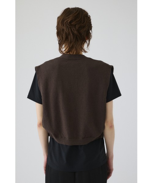 RIM.ARK(リムアーク)の「Compact knit vest(コンパクト ニット ベスト)(ベスト・レディース・ブラウン/グレー/ブラック・FREE)」の22枚目の写真