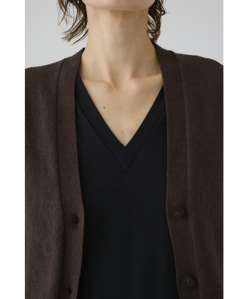 RIM.ARK(リムアーク)の「Compact knit vest(コンパクト ニット ベスト)(ベスト・レディース・ブラウン/グレー/ブラック・FREE)」の21枚目の写真