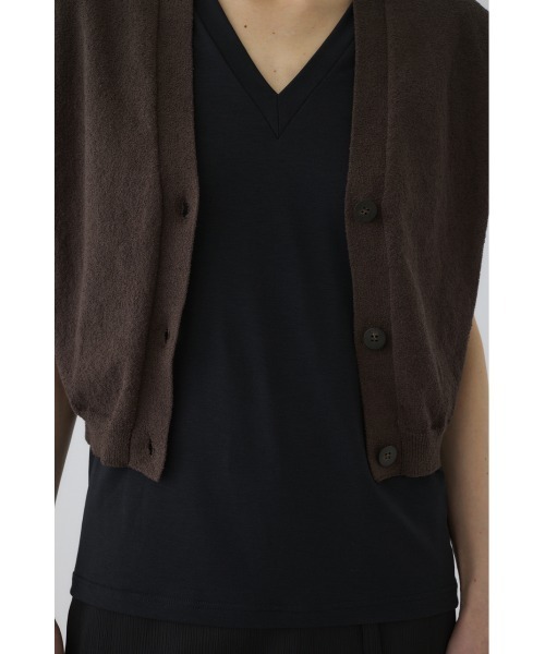 RIM.ARK(リムアーク)の「Compact knit vest(コンパクト ニット ベスト)(ベスト・レディース・ブラウン/グレー/ブラック・FREE)」の18枚目の写真