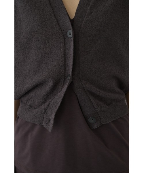 RIM.ARK(リムアーク)の「Compact knit vest(コンパクト ニット ベスト)(ベスト・レディース・ブラウン/グレー/ブラック・FREE)」の14枚目の写真