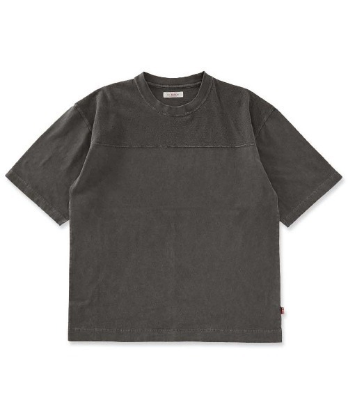 HOLLYWOOD RANCH MARKET(ハリウッドランチマーケット)の「バウンサーメッシュフットボールTEE(Tシャツ/カットソー・メンズ・ホワイト/チャコール・S/M/L)」の2枚目の写真