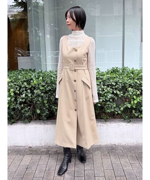 LAGUNAMOON(ラグナムーン)の「バックリボンレースカットソートップス 【シアートップス】(Tシャツ/カットソー・レディース・ブラック/ホワイト/レッド・FREE)」の16枚目の写真