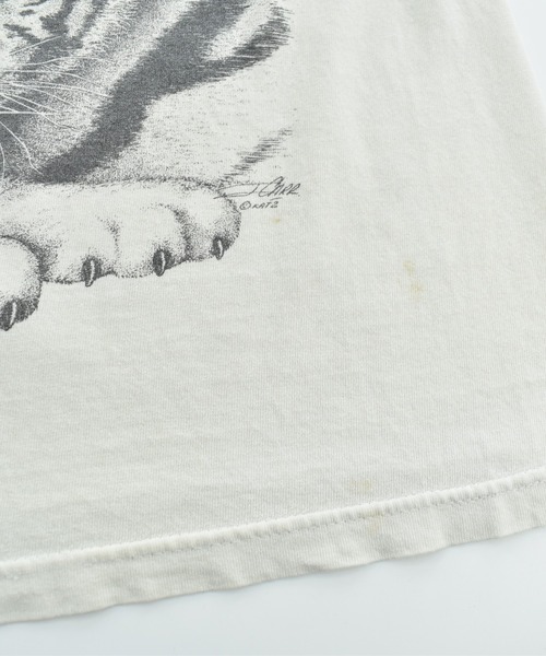 LABORATORY R(ラボラトリーアール)の「【USED】90’s Siegfried & Roy At the Mirage アニマルTシャツ USA製(Tシャツ/カットソー・メンズ・ホワイト・X-LARGE)」の5枚目の写真