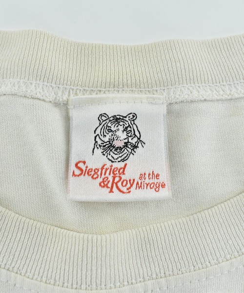 LABORATORY R(ラボラトリーアール)の「【USED】90’s Siegfried & Roy At the Mirage アニマルTシャツ USA製(Tシャツ/カットソー・メンズ・ホワイト・X-LARGE)」の8枚目の写真