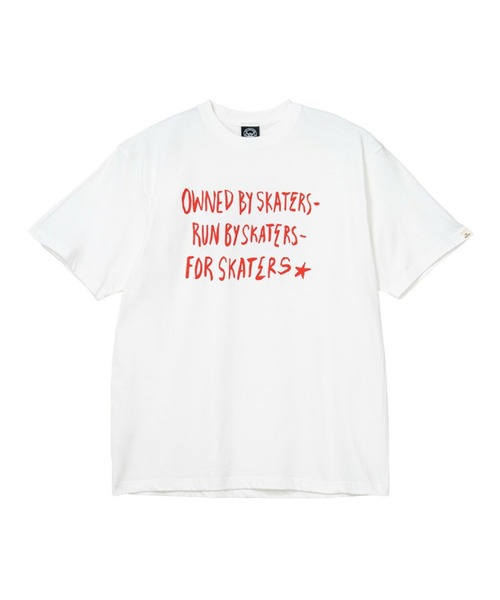 TOY　MACHINE（トイ　マシーン）の「TM OWNED RUN FOR SKATERS SS TEE（Tシャツ/カットソー・メンズ・ブラック/ホワイト・XL/L/M）」の3枚目の写真