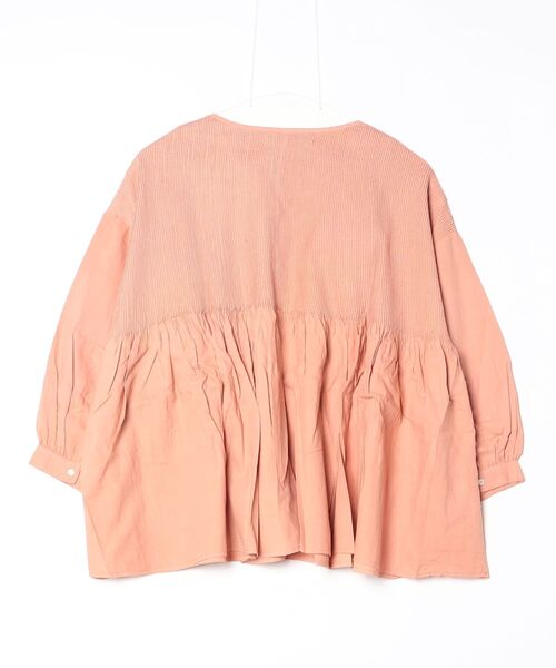 Fanaka(ファナカ)の「カディピンタックブラウス 長袖(シャツ/ブラウス・レディース・オフホワイト/ピンク/ラベンダー/ブルーグリーン・FREE)」の18枚目の写真