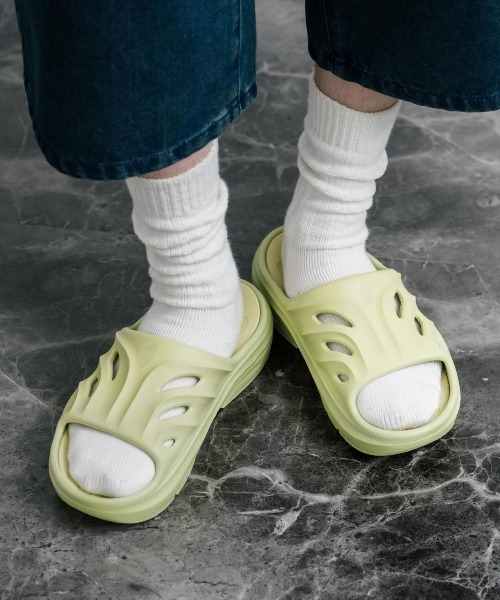 THE NORTH FACE（ザノースフェイス）の「THE NORTH FACE FIORD SLIDE スライドサンダル（サンダル・メンズ・ブラック/シルバー/ライトグリーン・24cm/25cm/26cm/27cm/28cm）」の18枚目の写真