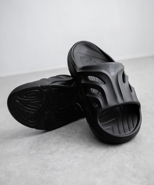 THE NORTH FACE（ザノースフェイス）の「THE NORTH FACE FIORD SLIDE スライドサンダル（サンダル・メンズ・ブラック/シルバー/ライトグリーン・24cm/25cm/26cm/27cm/28cm）」の10枚目の写真