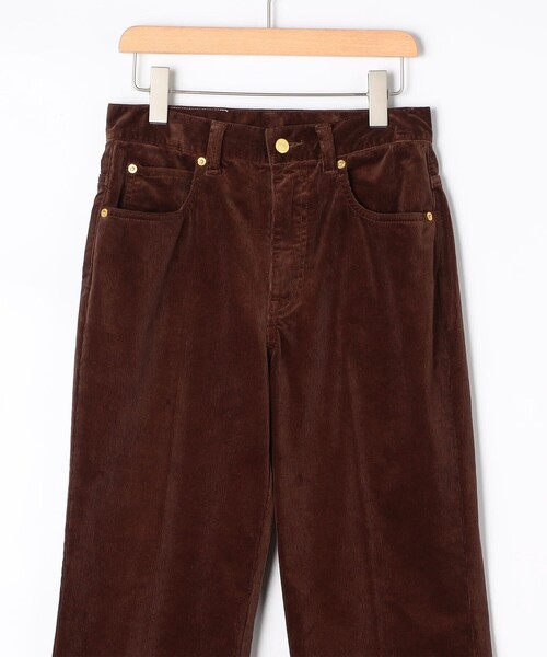 Rie Miller(リエミラー)の「《5サイズ展開》【RM denim】ウォッシャブルセンタープレス裾デザインコーデュロイパンツ(その他パンツ・レディース・ブラウン・XXS/XS/S/M/L)」の14枚目の写真