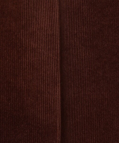 Rie Miller(リエミラー)の「《5サイズ展開》【RM denim】ウォッシャブルセンタープレス裾デザインコーデュロイパンツ(その他パンツ・レディース・ブラウン・XXS/XS/S/M/L)」の2枚目の写真