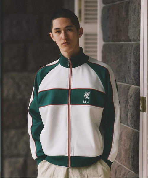 417 EDIFICE(フォーワンセブンエディフィス)の「【Liverpool FC / リバプール FC】TRACK JACKET(その他アウター・メンズ・グリーン/ブラック・LARGE/MEDIUM/X-LARGE)」の2枚目の写真