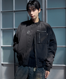 MAISON MINED（メゾンミネド）の「DETACHABLE POCKET MA-1 BLACK（ブルゾン）」