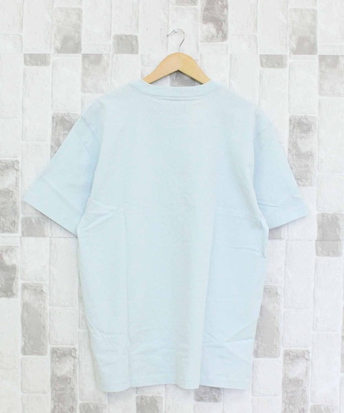 Carhartt（カーハート）の「ルーズフィット ヘビーウェイト 半袖ロゴグラフィックTシャツ K195（Tシャツ/カットソー・メンズ・ブラック/ダークブルー/ライトブルーグレー・L/XL/M）」の7枚目の写真