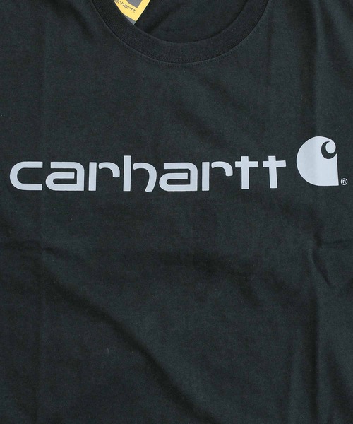 Carhartt（カーハート）の「ルーズフィット ヘビーウェイト 半袖ロゴグラフィックTシャツ K195（Tシャツ/カットソー・メンズ・ブラック/ダークブルー/ライトブルーグレー・L/XL/M）」の13枚目の写真