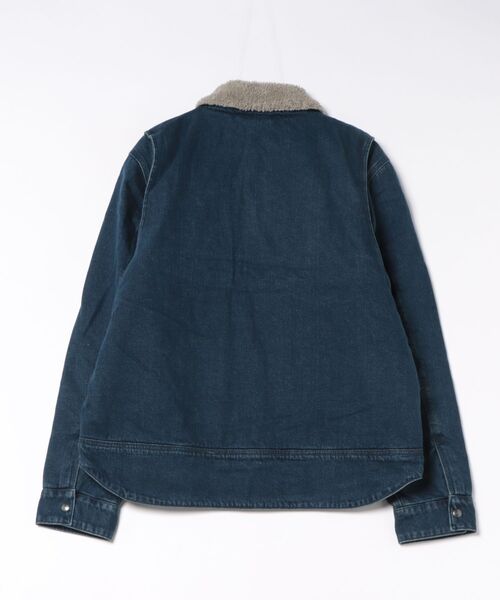 Carhartt（カーハート）の「Carhartt デニムジャケット 裏ボア（デニムジャケット・メンズ・ワンウォッシュ・MEDIUM/LARGE/X-LARGE）」の4枚目の写真
