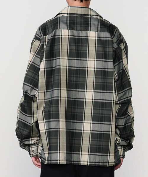 DAIWA PIER39(ダイワピア39)の「DAIWA PIER39 | TECH SPORTS OPEN COLLAR SHIRT L/S BIG TARTAN MEN(シャツ/ブラウス・メンズ・ブラック系その他/グリーン系その他・M/S/L)」の16枚目の写真