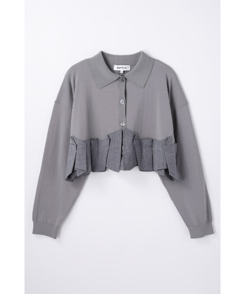 TACK DOCKING-HEM CARDIGAN（カーディガン/ボレロ）｜ENFOLD
