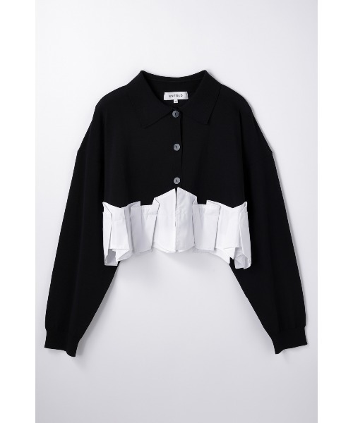 TACK DOCKING-HEM CARDIGAN（カーディガン/ボレロ）｜ENFOLD