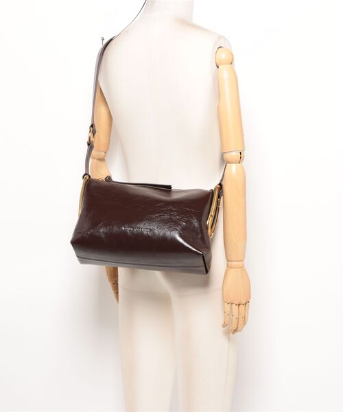 MARC JACOBS(マークジェイコブス)の「SCENE MEDIUM SHOULDER BAG/シーン ミディアム ショルダー バッグ(ショルダーバッグ・レディース・ダークブラウン・ONE SIZE)」の11枚目の写真