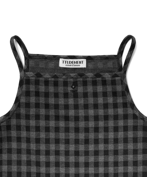 TTUDEMENT（トュードメント）の「[SET] GINGHAM CHECK CARDIGAN SET_BLACK（カーディガン/ボレロ・レディース・その他・FREE）」の12枚目の写真