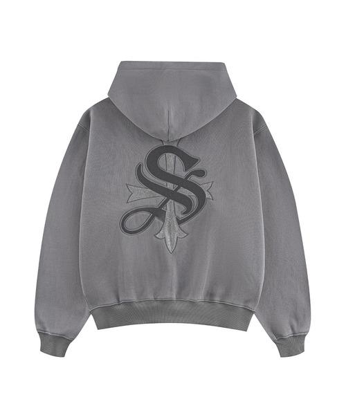 SUPPLIER(サプライヤー)の「SUPPLIER/サプライヤー Cross Zip Hoodie V2(パーカー・メンズ・グレー/カモフラージュ・L)」の3枚目の写真