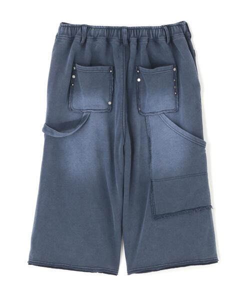 DANKE SCHON(ダンケシェーン)の「DankeSchon/ダンケシェーン/SULFER CHEMICAL SWEAT W-KNEE(スウェットパンツ・メンズ・ネイビー/グレー/レッド/ブラック系その他・M/L)」の6枚目の写真
