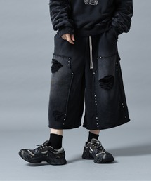 DANKE SCHON | DankeSchon/ダンケシェーン/SULFER CHEMICAL SWEAT W-KNEE(スウェットパンツ)