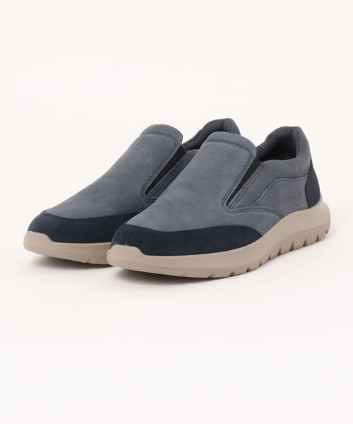 ECCO(エコー)の「ECCO CITY STRIDE メンズ 本革 スリッポンシューズ(ドレスシューズ・メンズ・ブルー・42)」の1枚目の写真