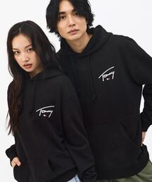 tommy jeans | 【オンライン限定】ユニセックス レギュラーエントリーシグネチャーパーカー(パーカー)