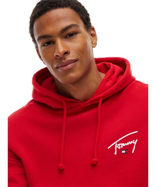 tommy jeans(トミー ジーンズ)の「【オンライン限定】ユニセックス レギュラーエントリーシグネチャーパーカー(パーカー・メンズ・レッド系7/ブラック/ライトグレー系1・MEDIUM/SMALL/X-LARGE/LARGE)」の17枚目の写真