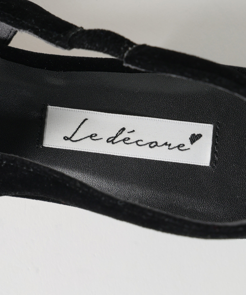 LE TALON（ルタロン）の「《/WEB+一部店舗限定》Le decore / ル デコレclassic ribbon パンプス（パンプス・レディース・ホワイト/ピンク/ベージュ系その他/ブラック×ブラック・25cm/24.5cm/24cm/23.5cm/23cm/22.5cm/22cm）」の18枚目の写真